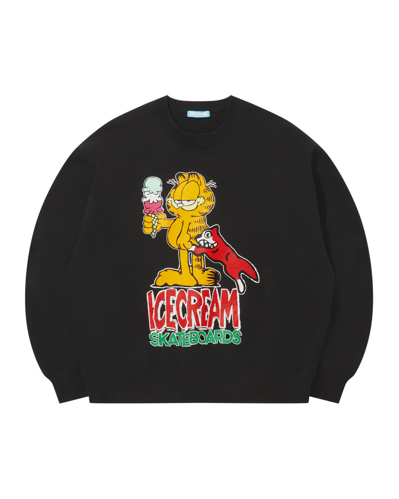 ICECREAM X GARFIELD COTTON SWEATSHIRT 1