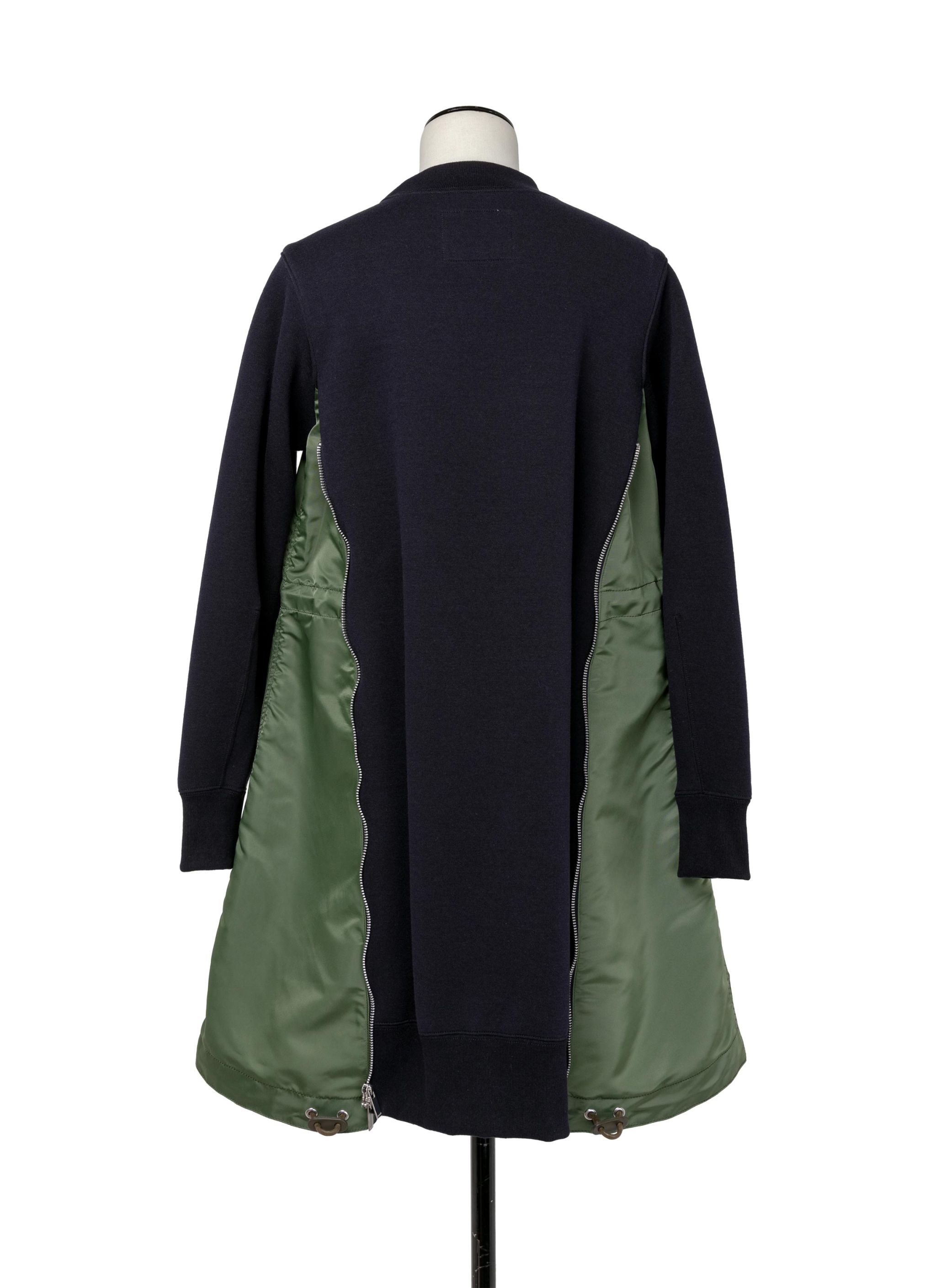 Sponge Sweat x Nylon Twill Dress - 3