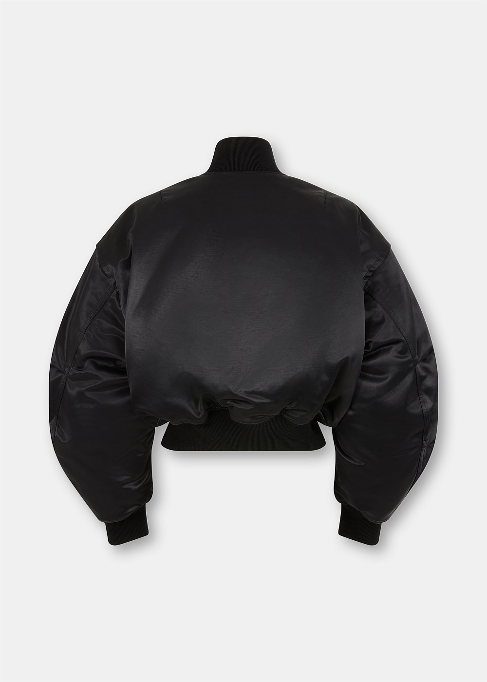 Black Bomber Jacket - 2