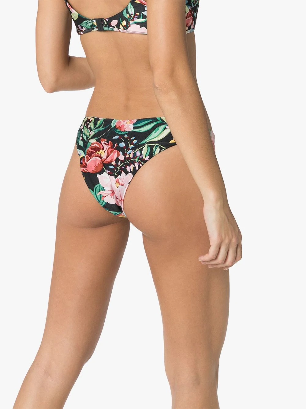 Bellitude floral print bikini bottoms - 3