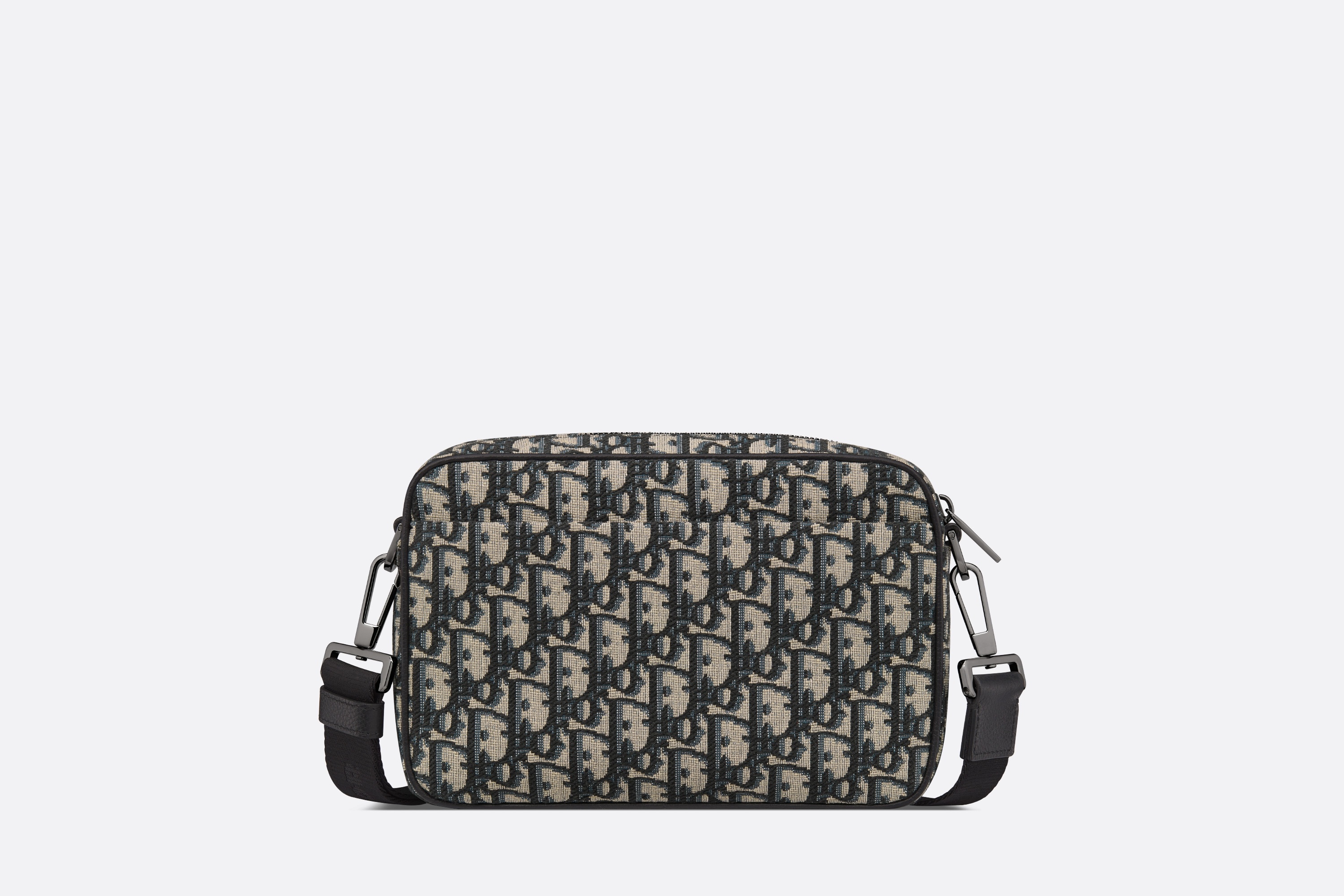 ディオール Safari バッグ Christian Diorストラップ ミニサイズ Mini Safari Bag with Strap Beige and Black Dior Oblique