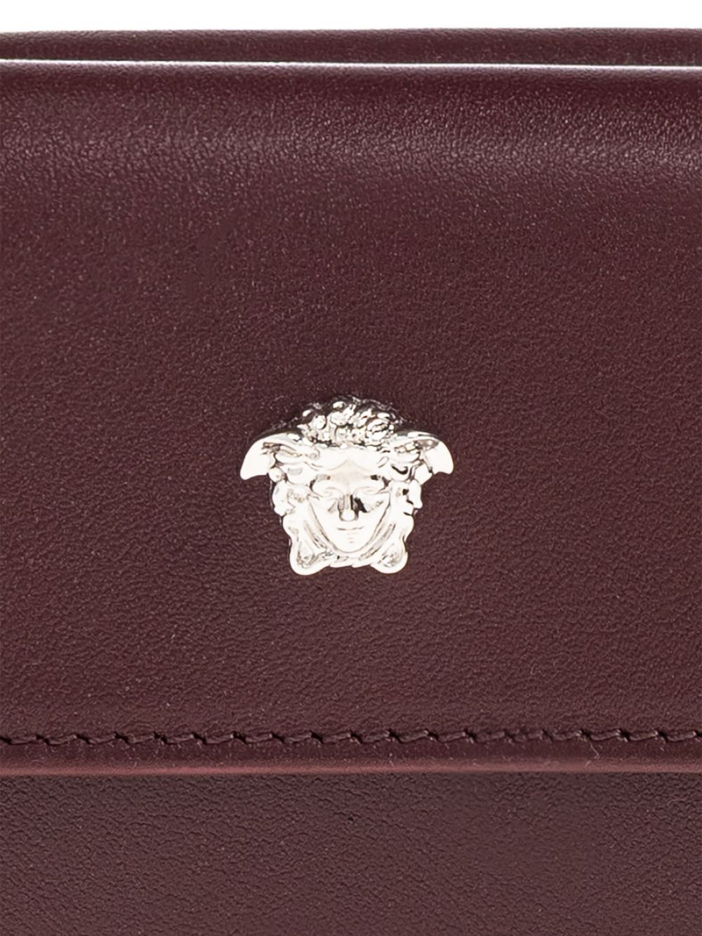 medusa-head leather wallet - 5