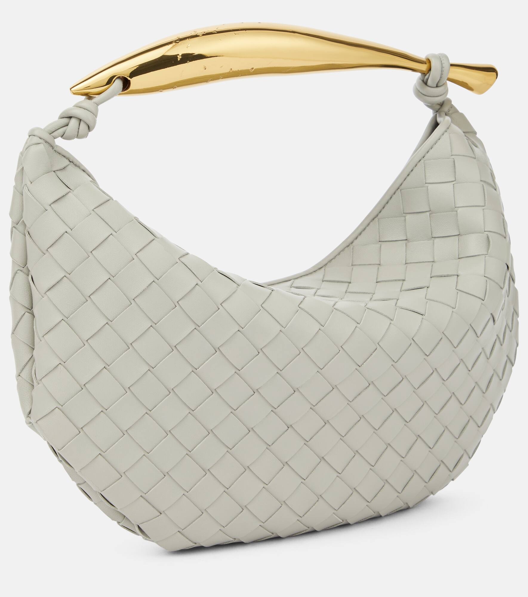 Sardine Medium leather tote bag - 4