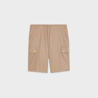CELINE CARGO SHORTS IN TECHNICAL COTTON outlook