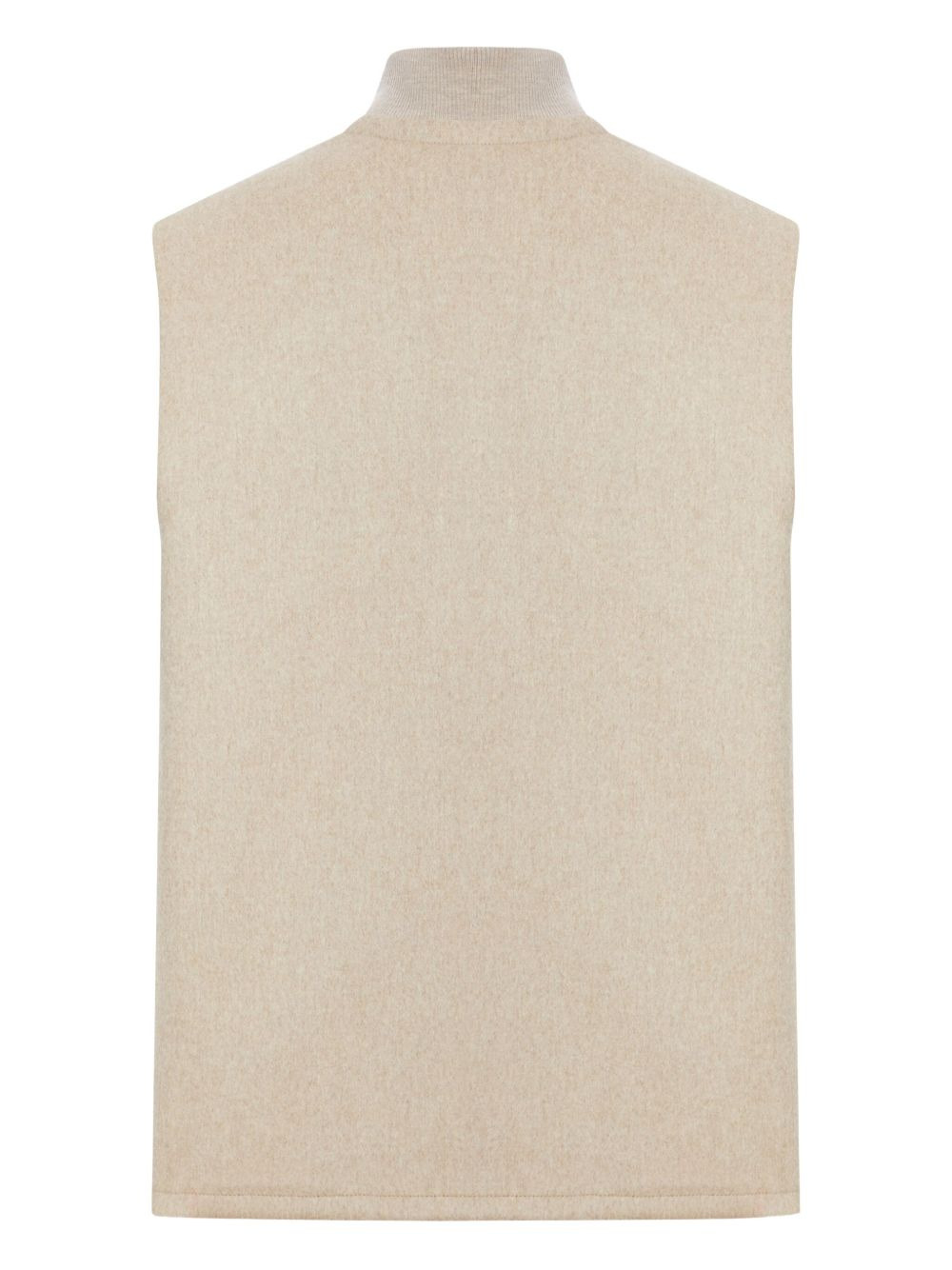 zip-front gilet - 2