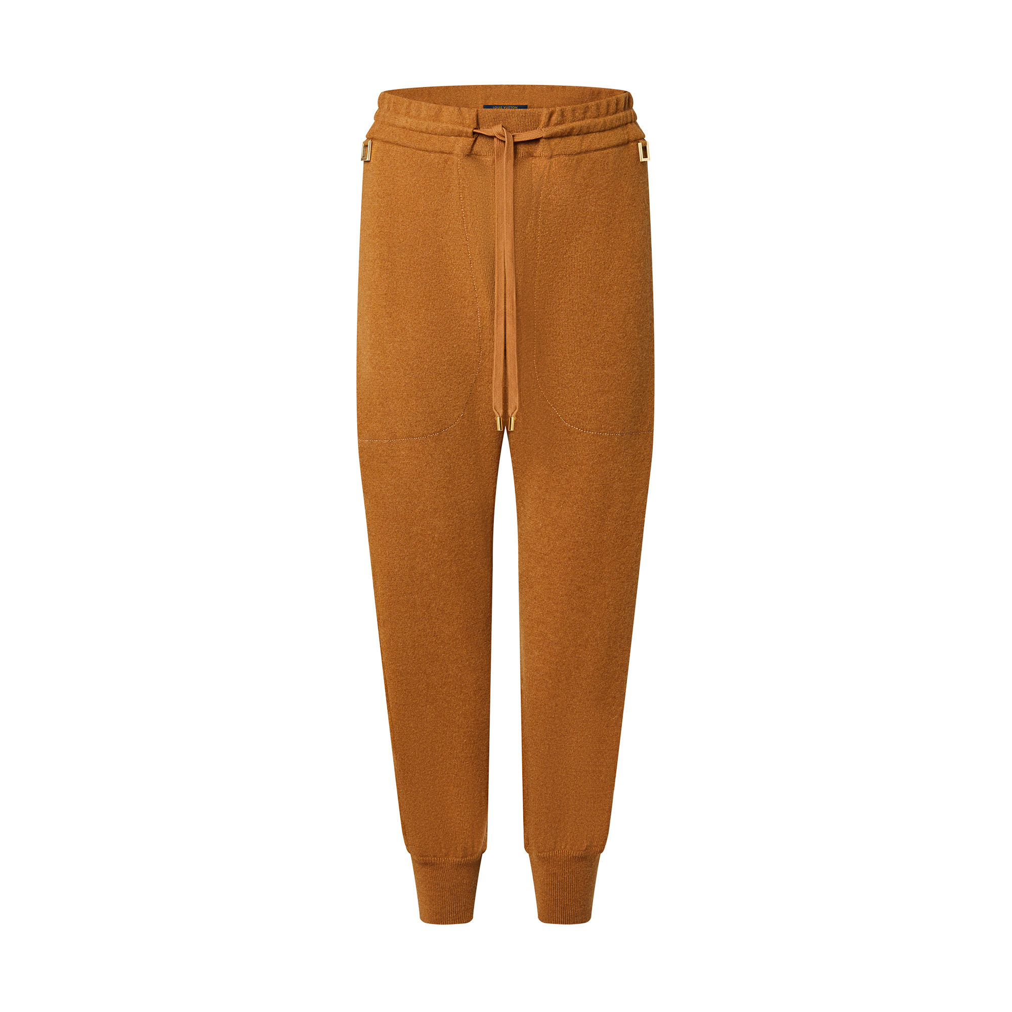 D-Ring Detail Cashmere Jogging Pants - 1