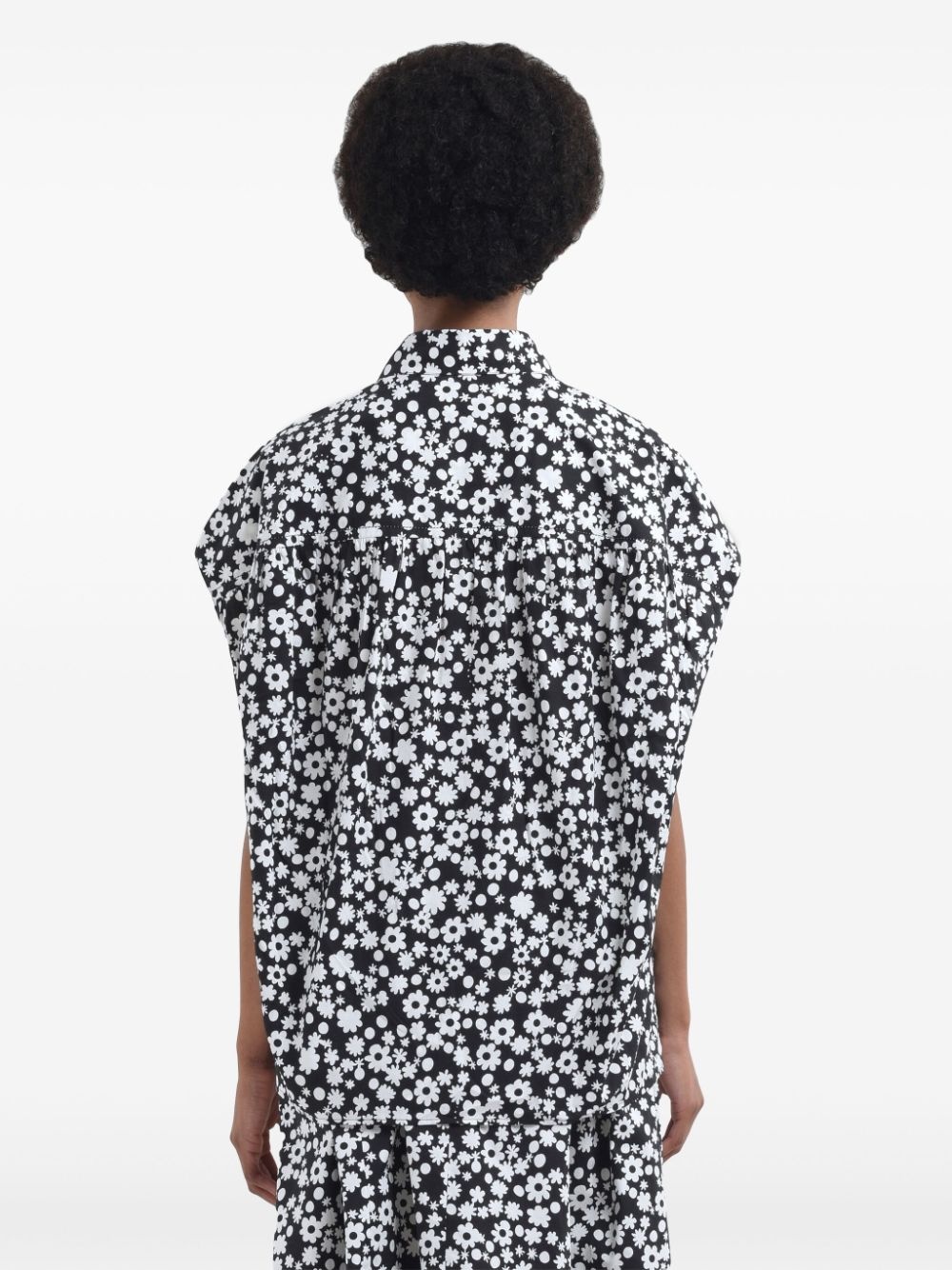 floral-print shirt - 3