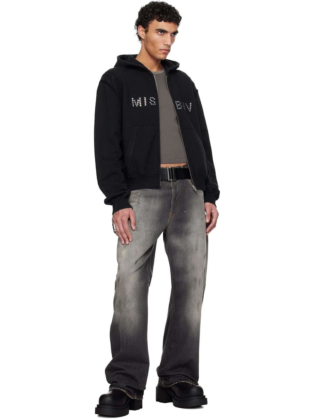 【関税込み】MISBHV ブラック 'Forever' ベルト MISBHV Black 'Forever' Belt | REVERSIBLE