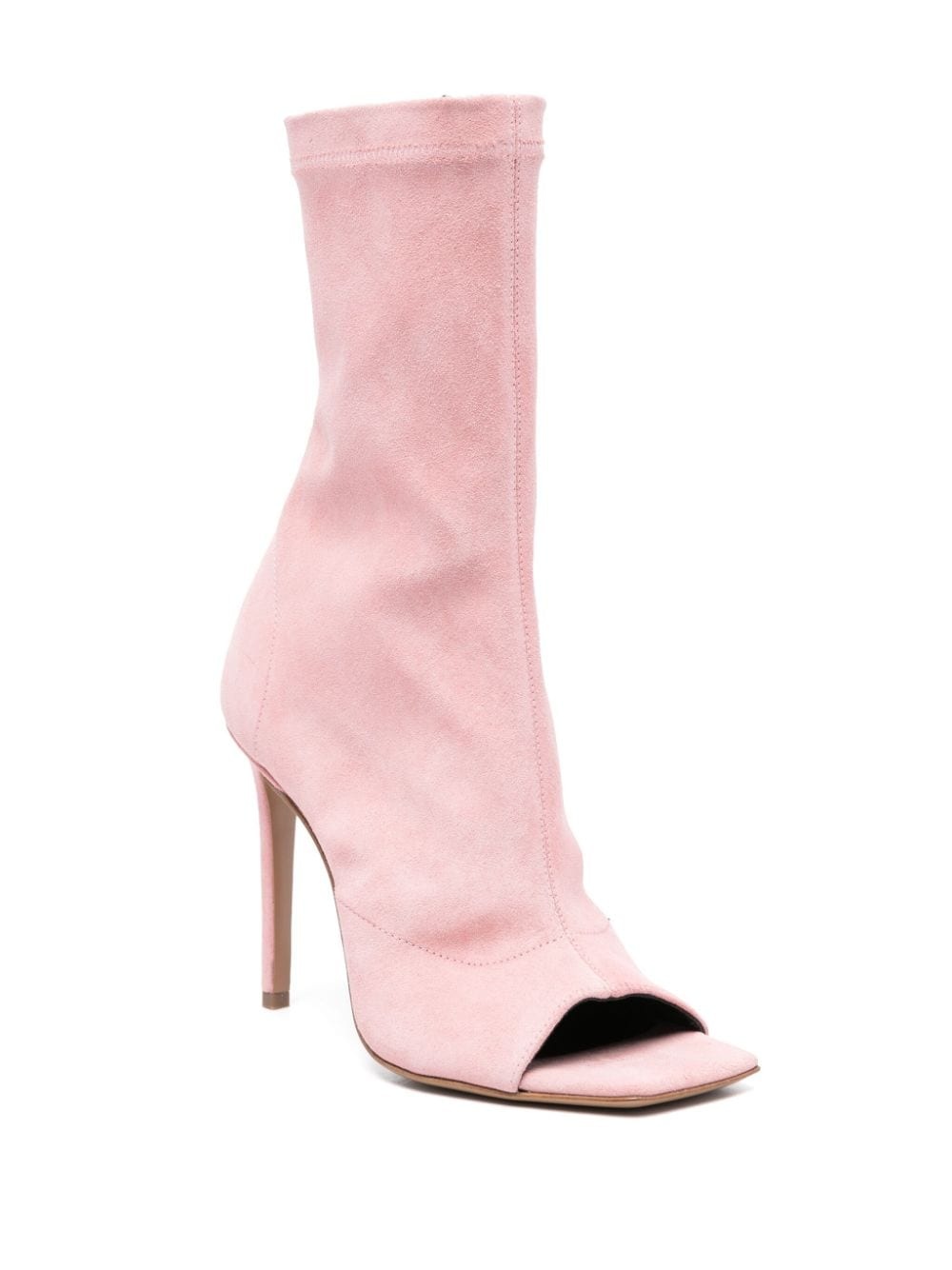 Amanda 105mm suede ankle boots - 2