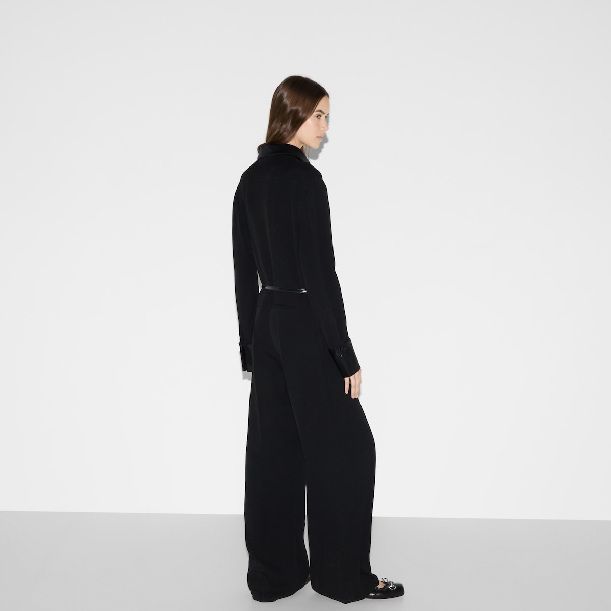 Heavy viscose sable jumpsuit - 4