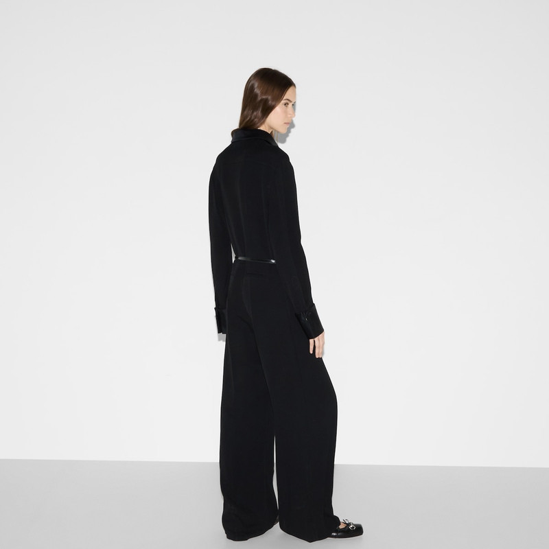 Heavy viscose sable jumpsuit 4