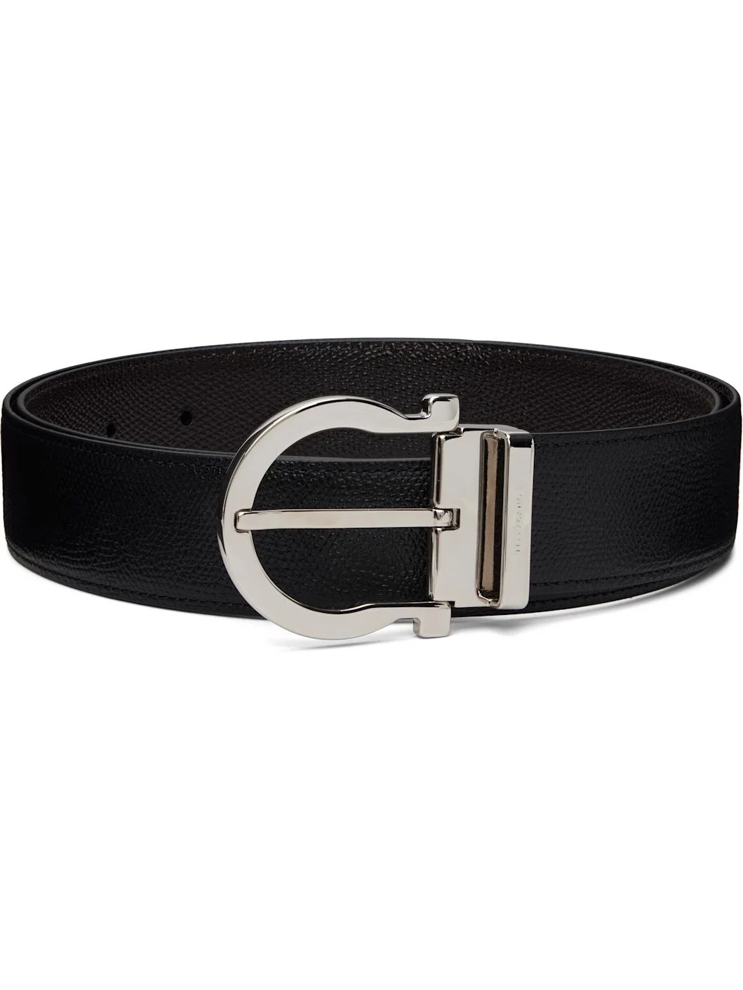 Black & Brown Adjustable & Reversible Belt - 1