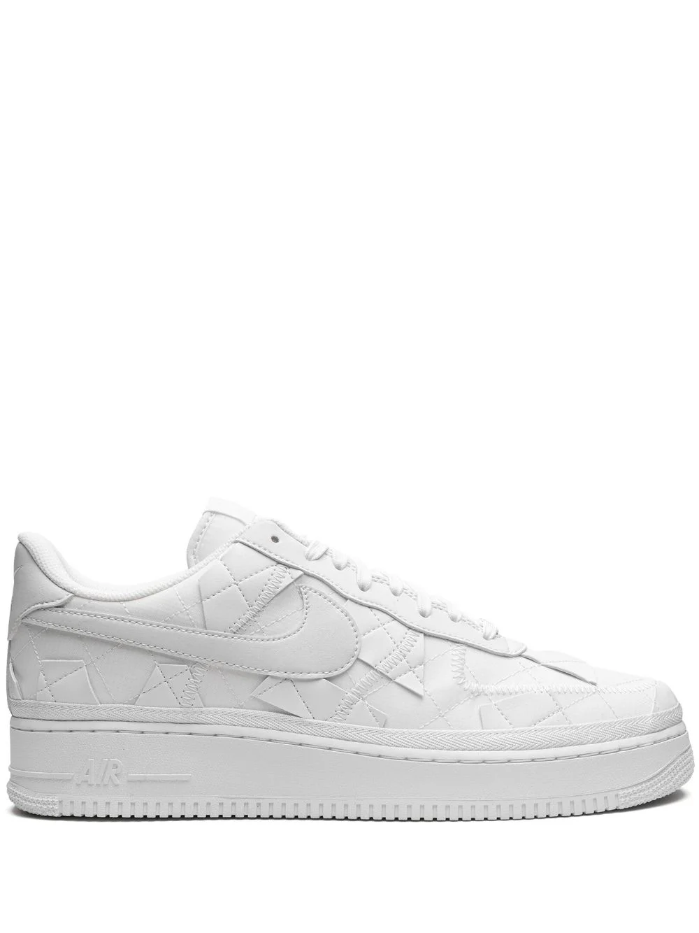 ₢ 킹 Billie Ellish Air Force 1 낮은 "Triple White"스니커 - 1