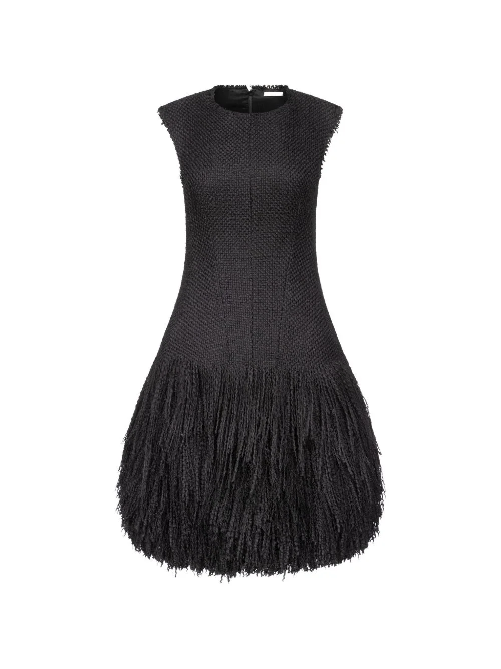 Talia fringe-detail midi dress - 1