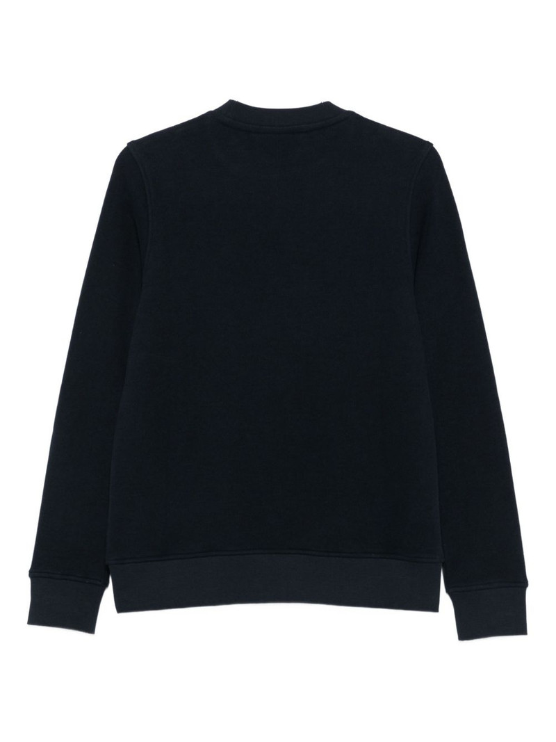 K-WAY crew-neck logo-patch sweatshirt outlook