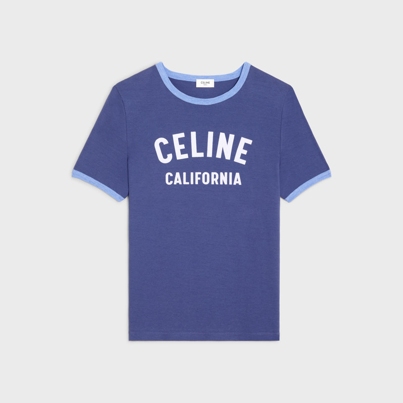 celine california 70's T-shirt in cotton jersey 1