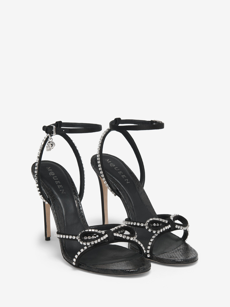 Crystal Bow Sandal 2