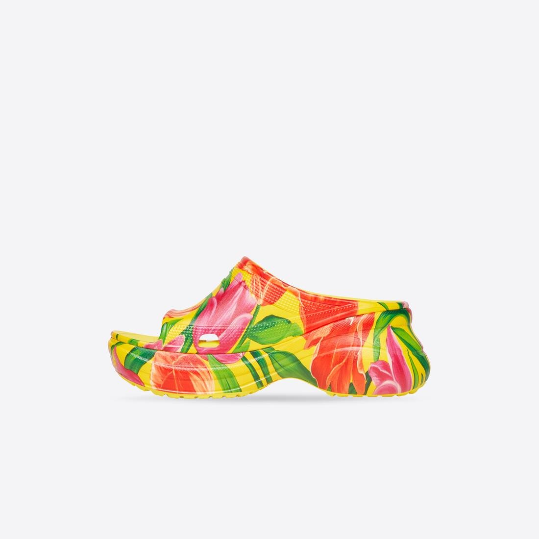 Women's Pool Crocs™ Slide Sandal Tulip in Multicolored - 4