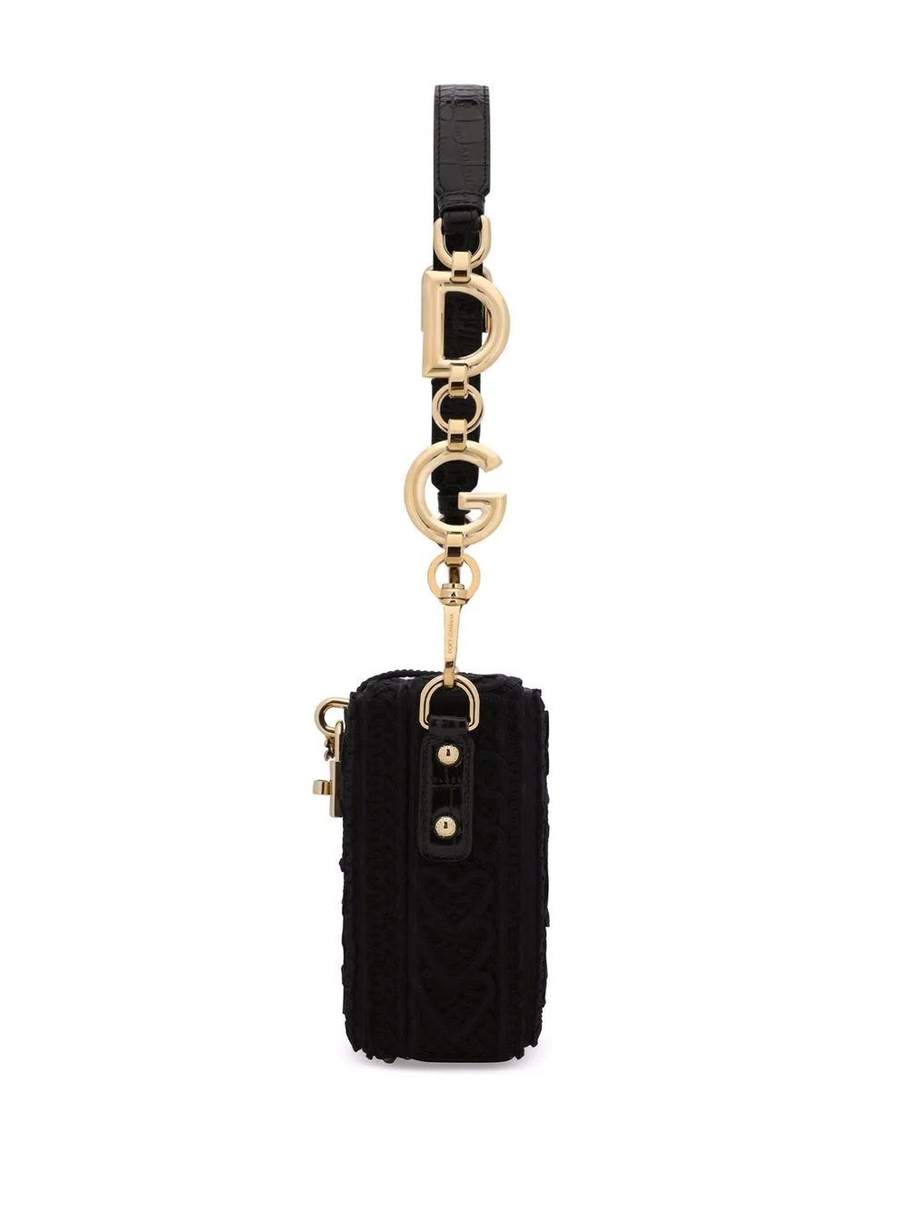 Dolce Box embroidered heart bag - 4