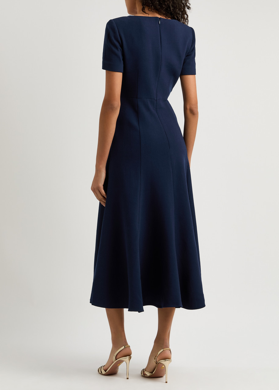 Roland Mouret Wool Midi Dress - 3