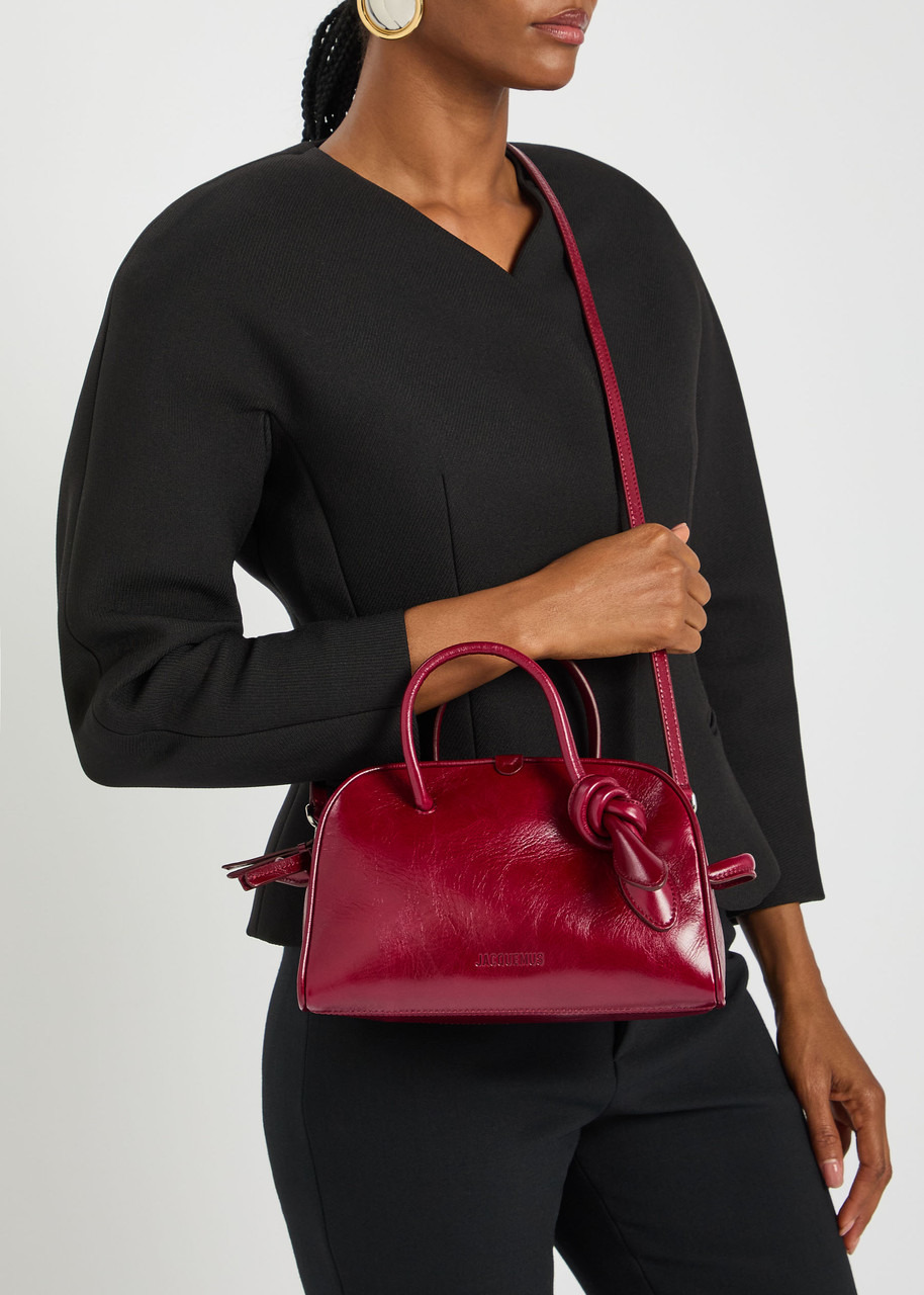 Jacquemus Le Petit Turismo Leather top Handle bag - 6