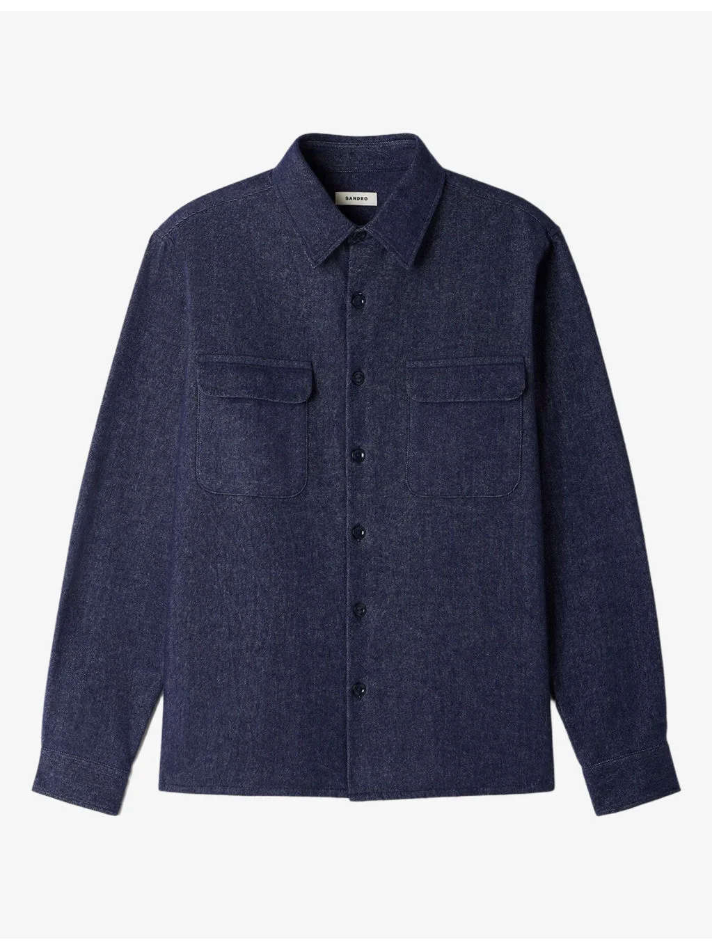 Flannel Long-Sleeve Cotton Shirt - 1