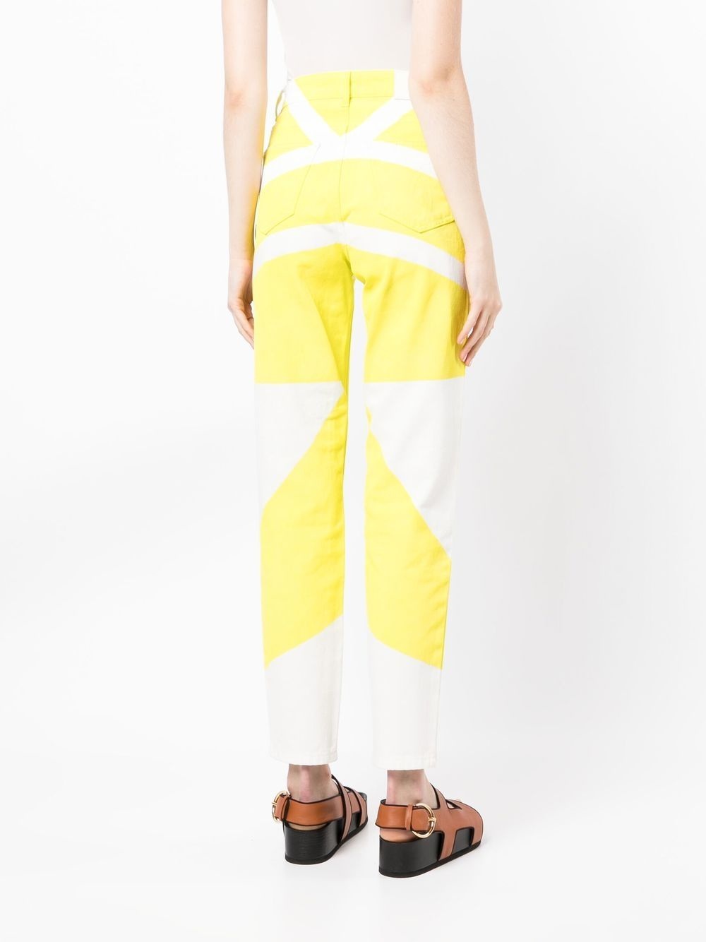 graphic-print straight-leg jeans - 4
