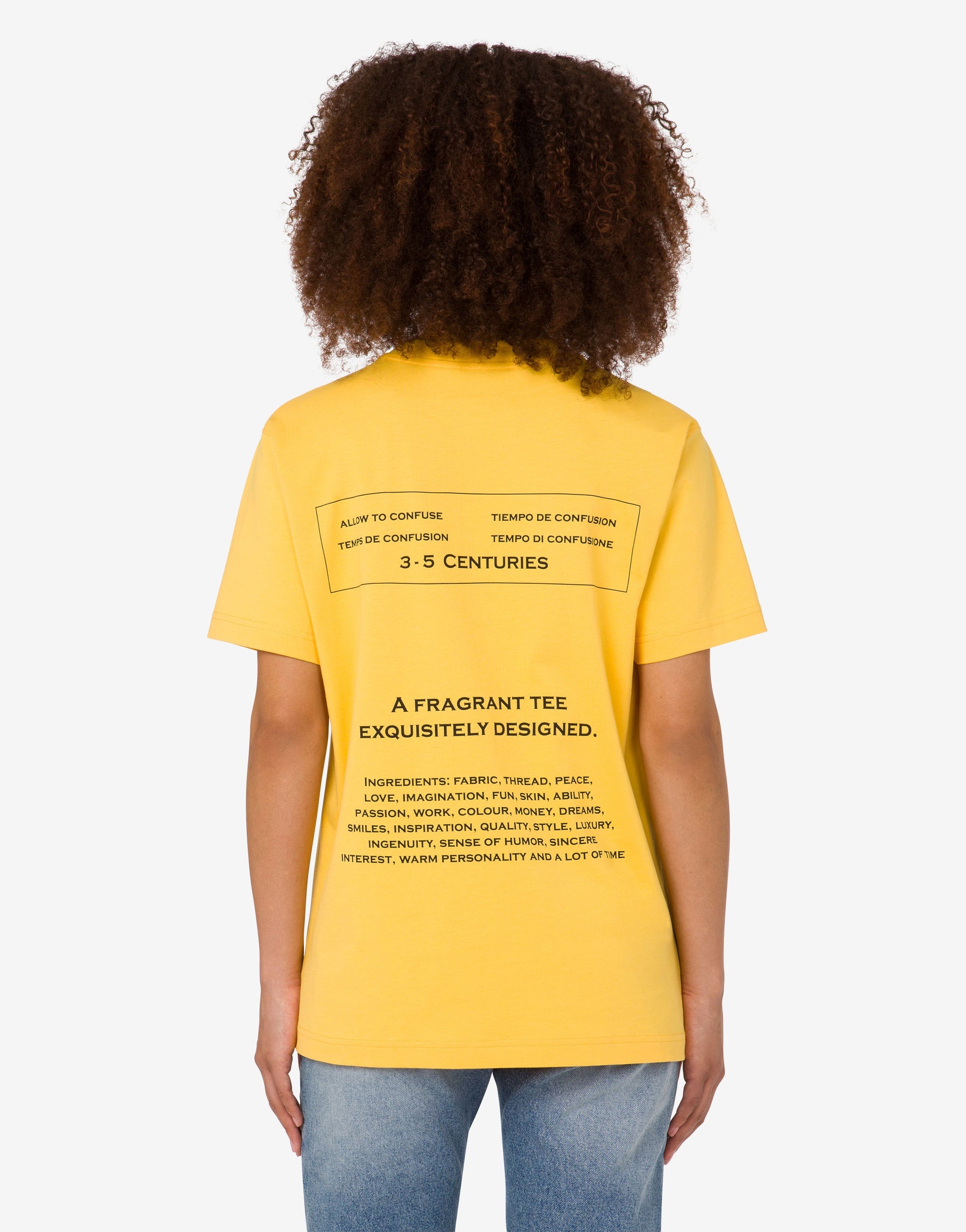 PRINTED ORGANIC COTTON JERSEY T-SHIRT - 3