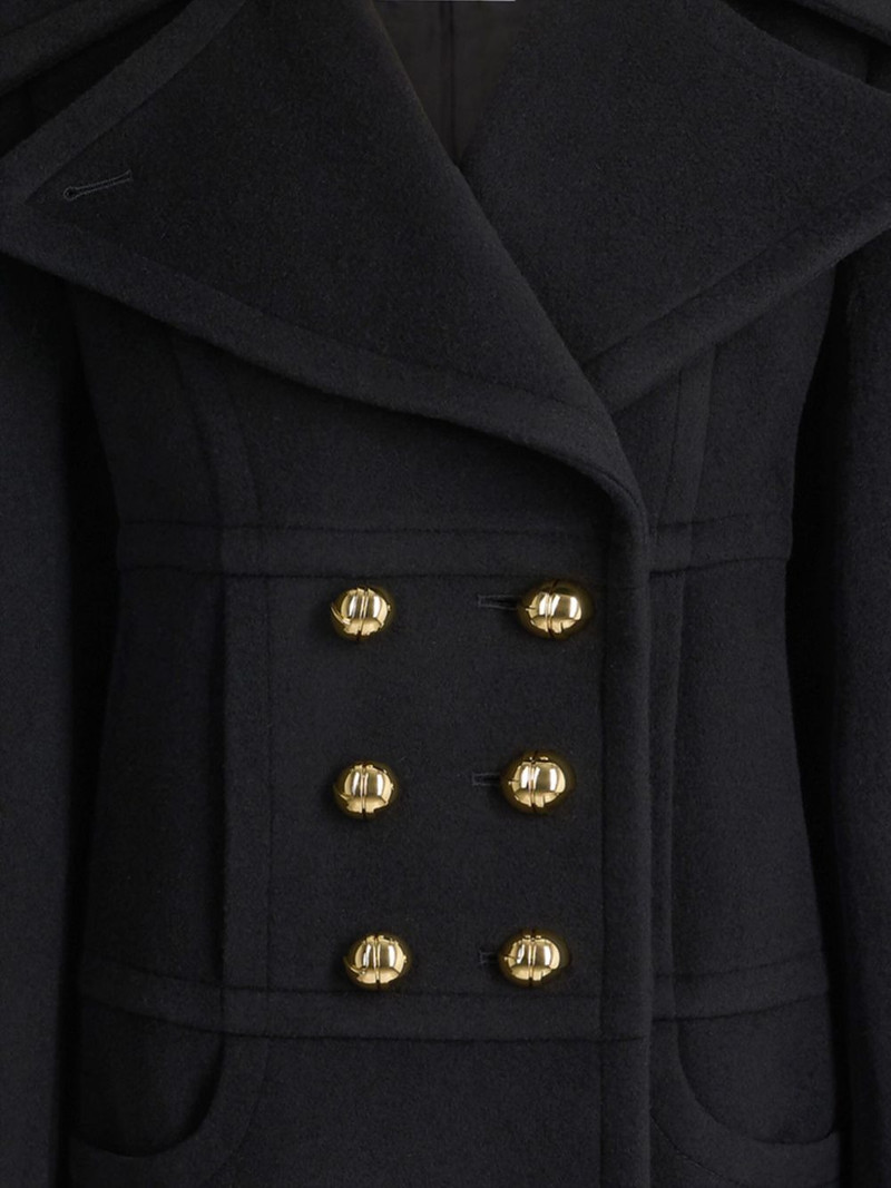 PATOU double-breasted coat outlook