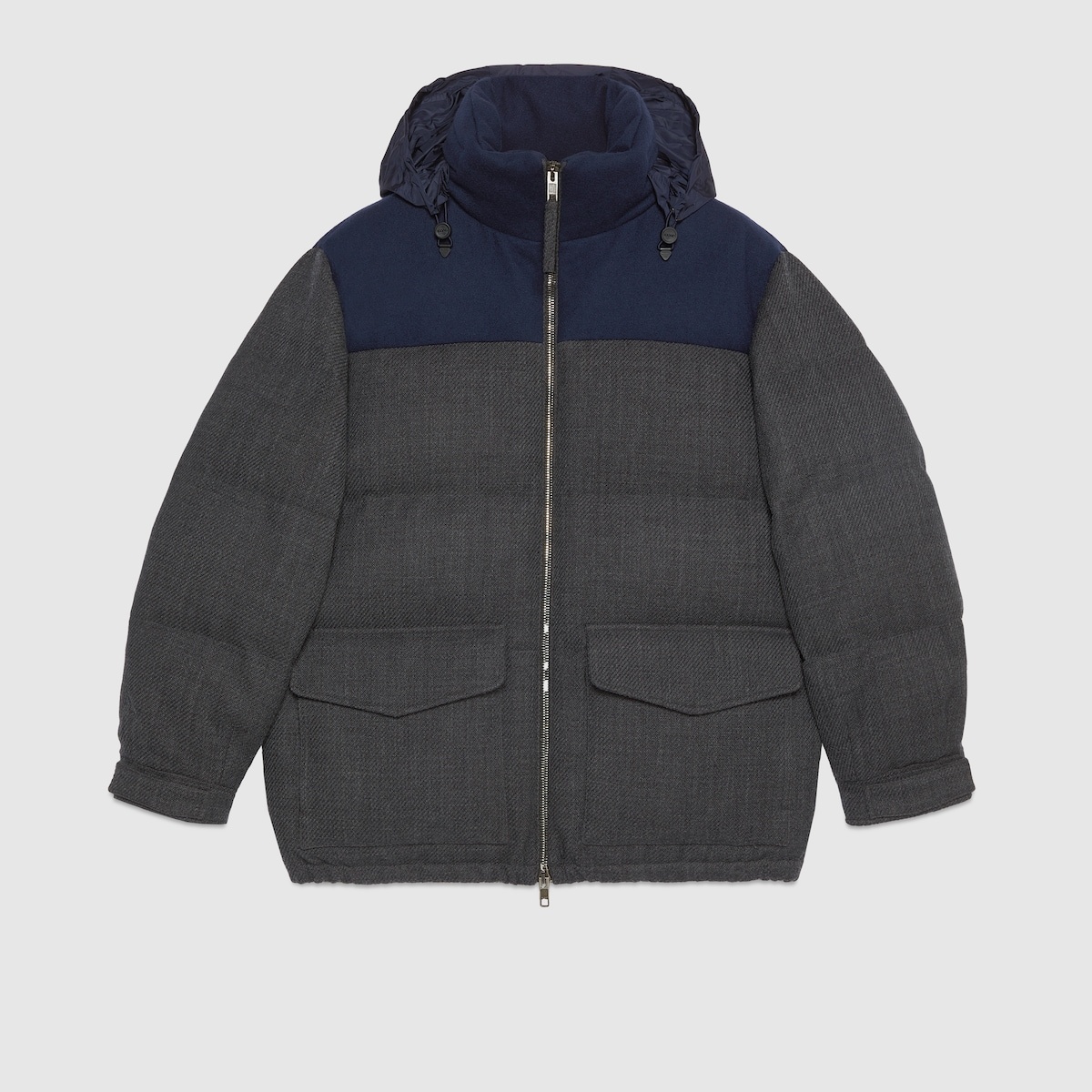 Wool down jacket with Web - 7