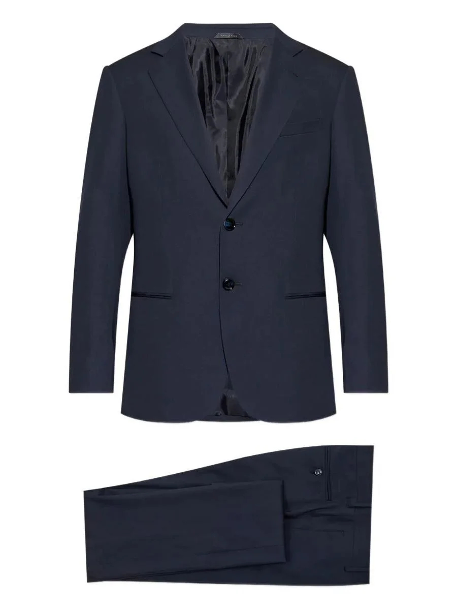 Giorgio Armani Wool-Blend Single-Breasted Suit Clothing - 1