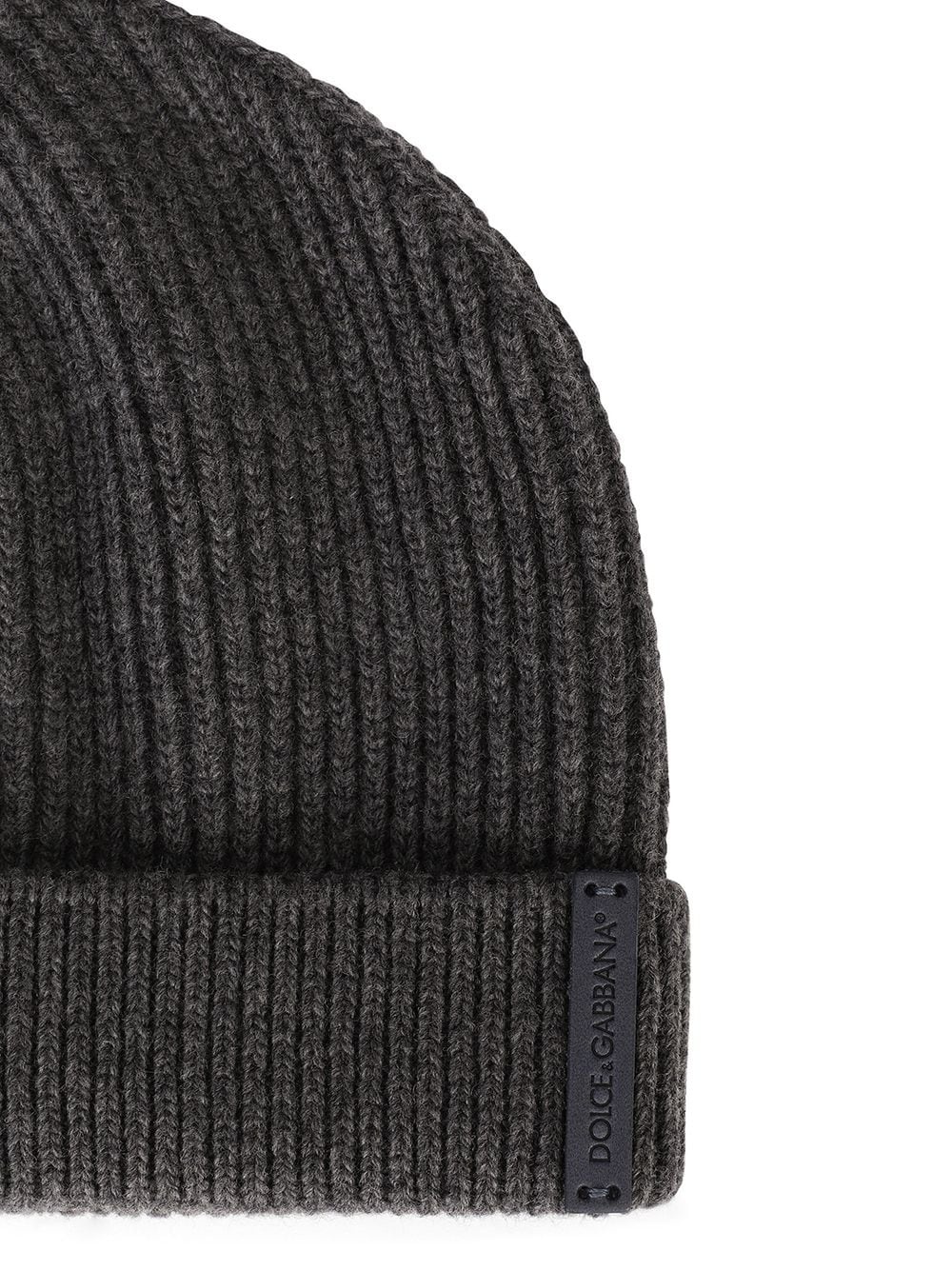 fine-ribbed beanie - 2