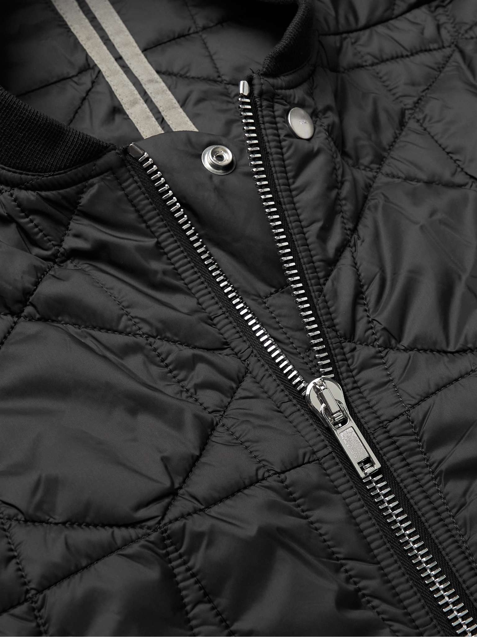 Oversized Padded Quilted Nylon Jacket - 5