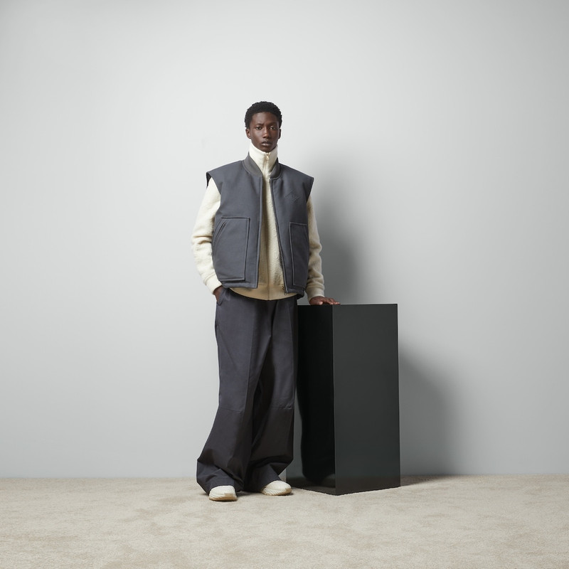 GUCCI Reversible cotton canvas vest outlook