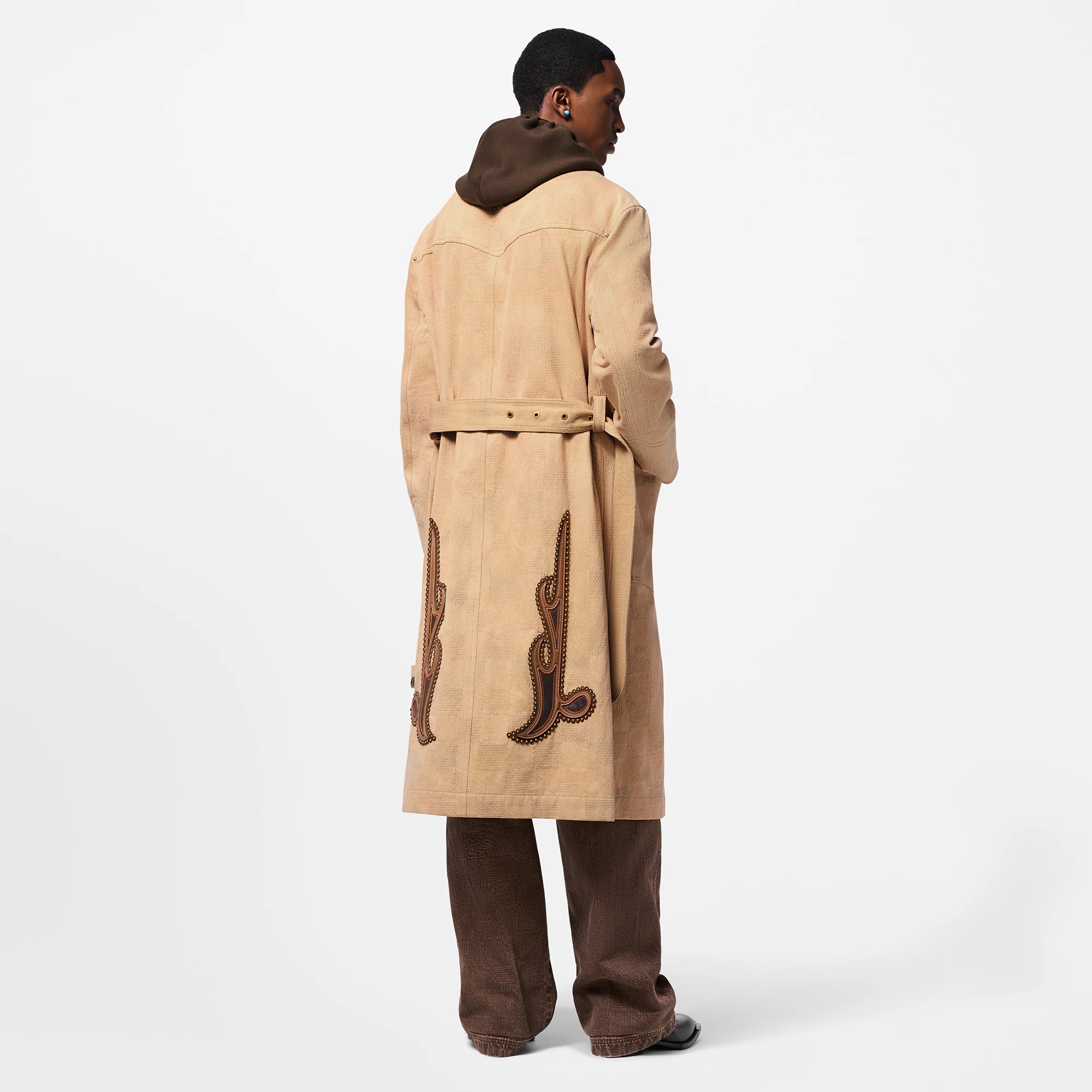 Damier Cotton Workwear Parka - 3