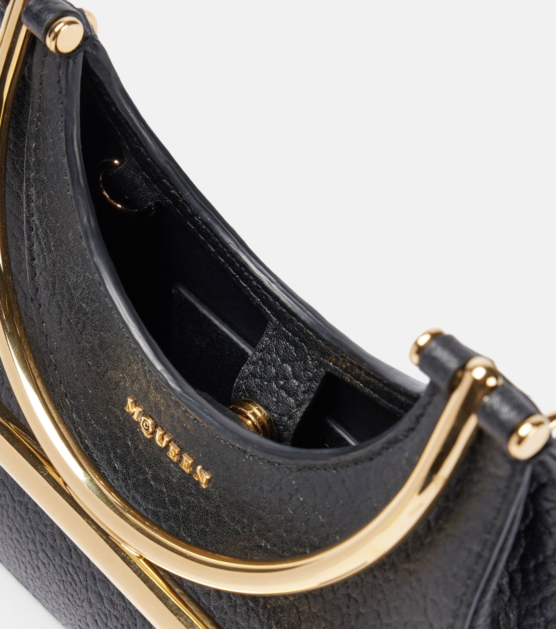Cross-Bar Mini leather shoulder bag - 4