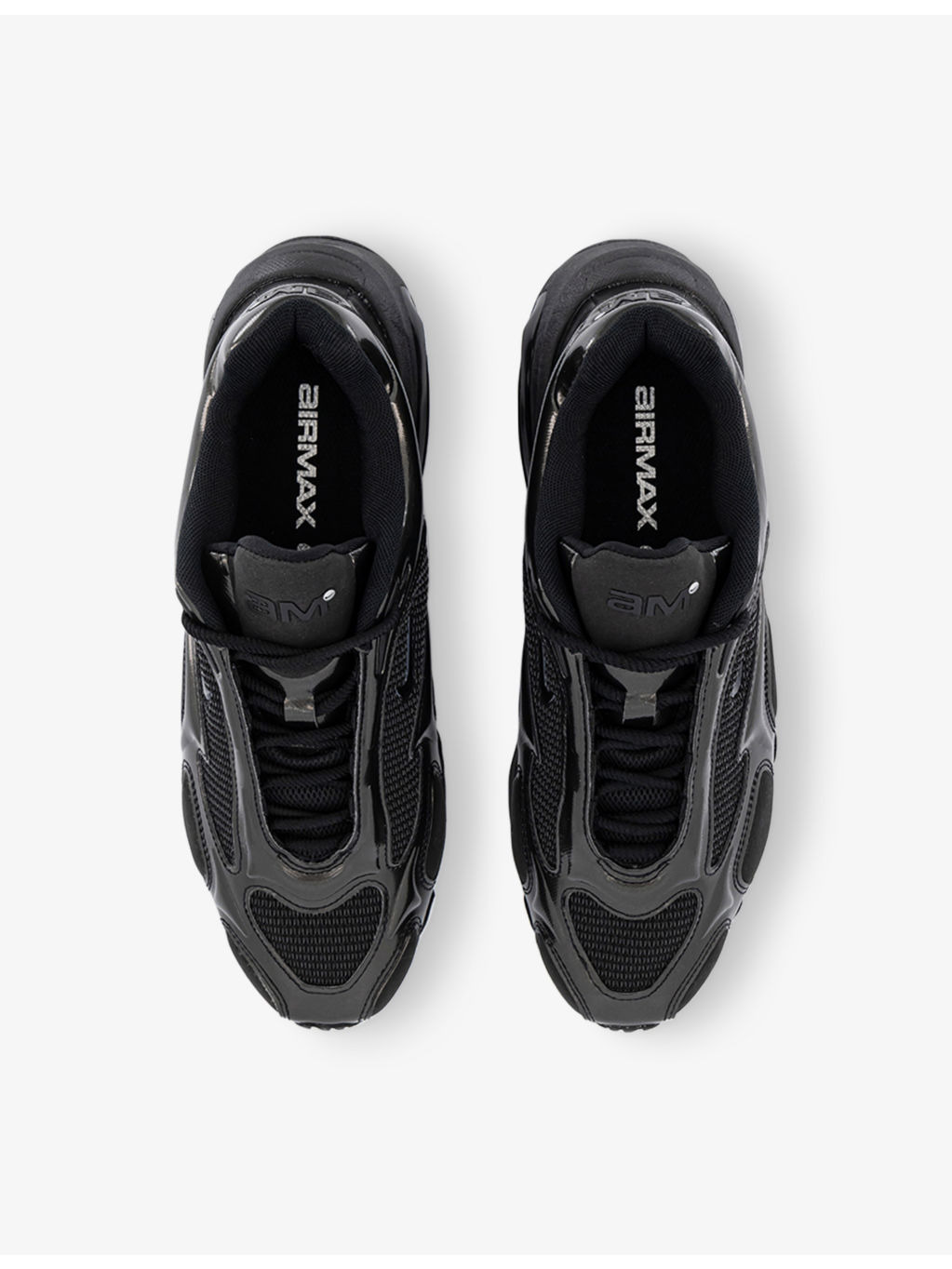 Air Max Muse Leather and Woven Low-Top Trainers - 2