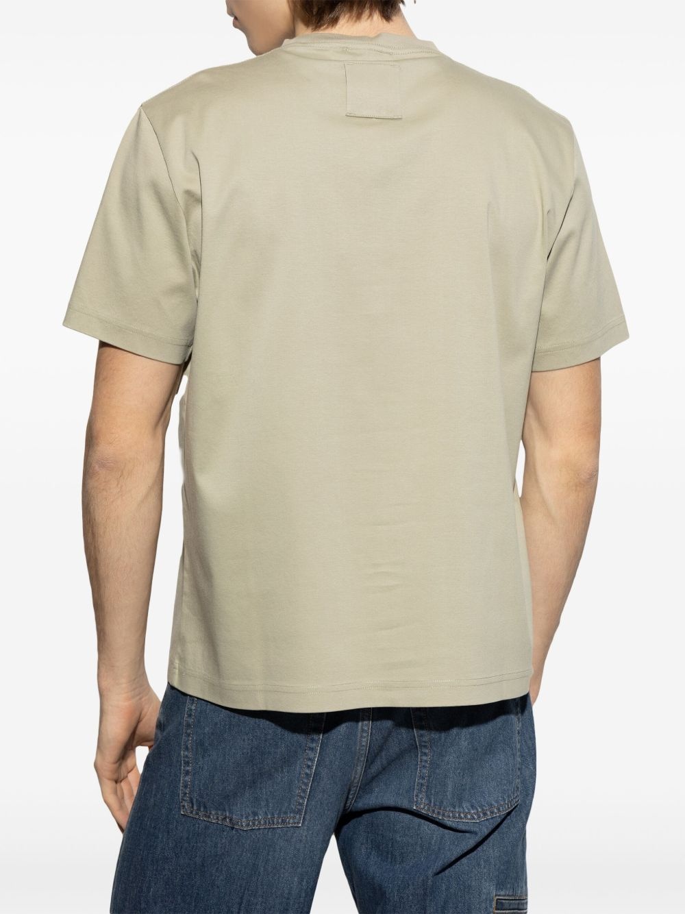 logo-embossed T-shirt - 4