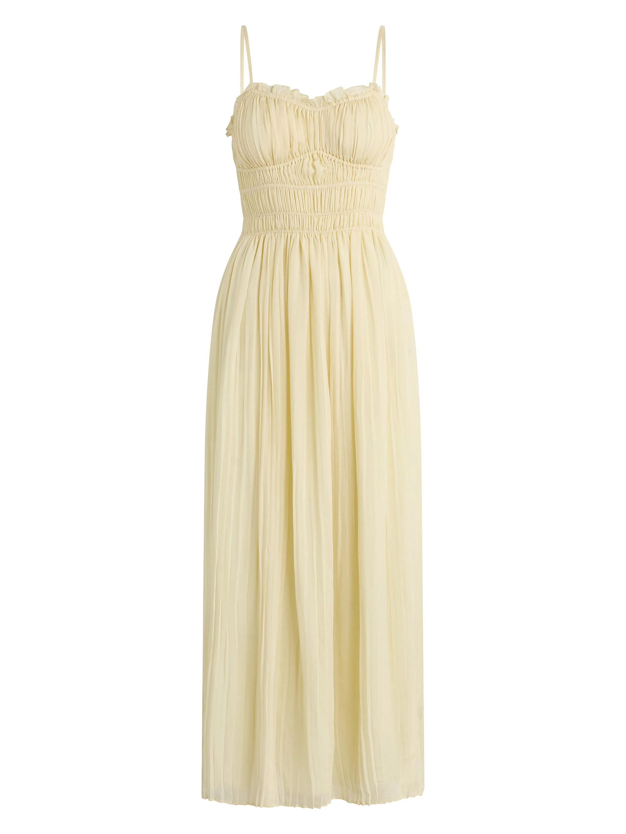 Women's Elegant Guest Maxi Dress - Blondie - 1