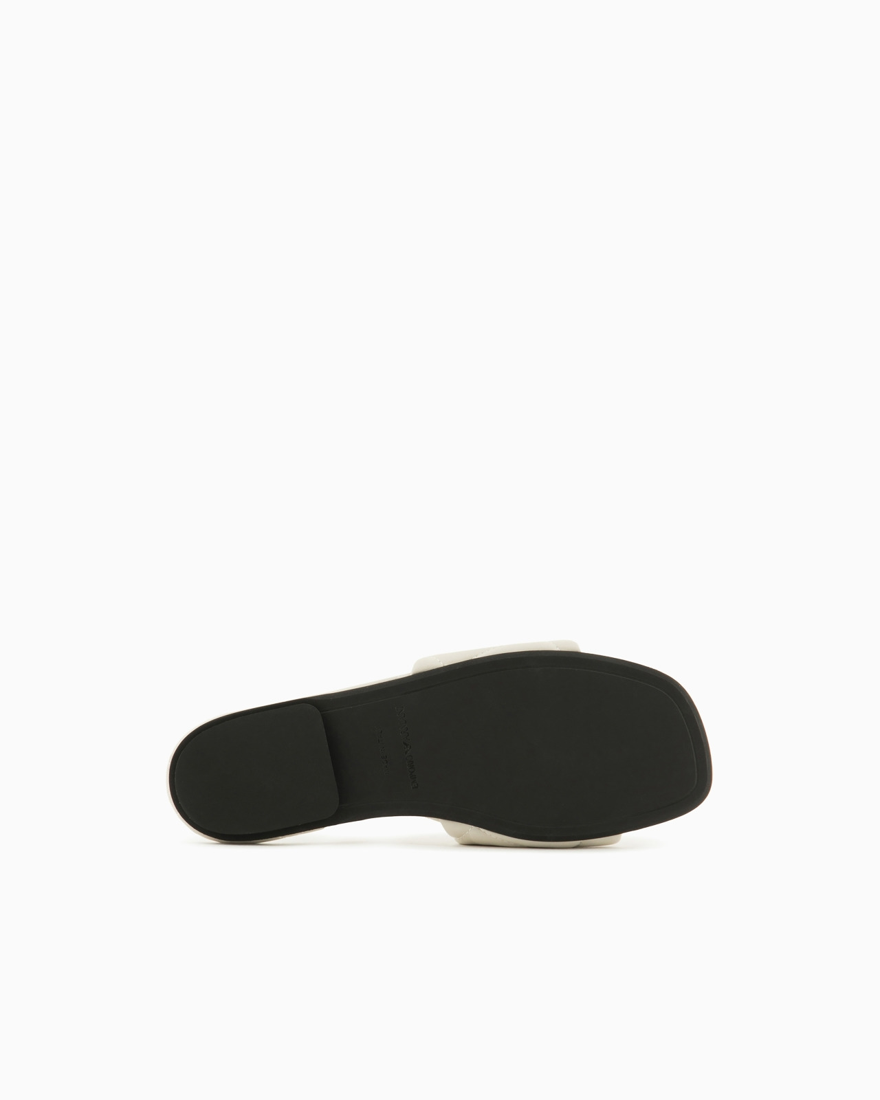 Quilted nappa-leather effect sandals with eagle - 6