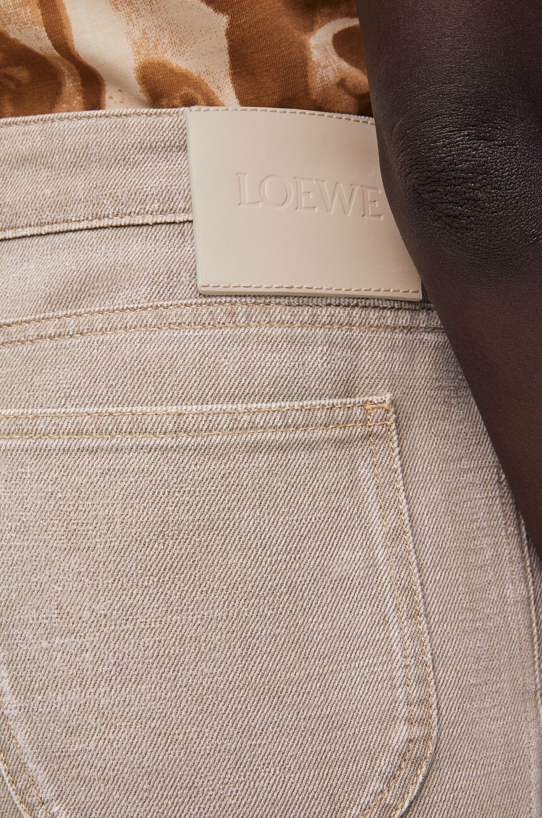 Bootleg jeans in denim - 5