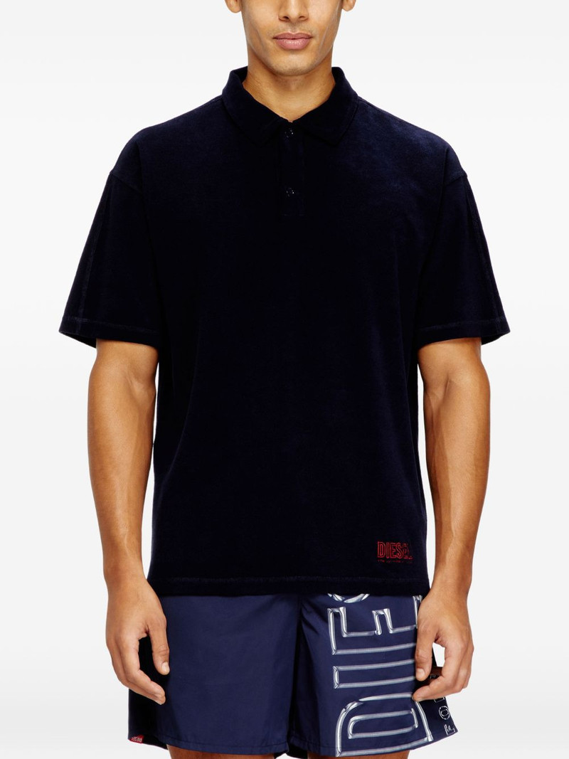 Joshua-D-Core embroidered-logo polo shirt 3