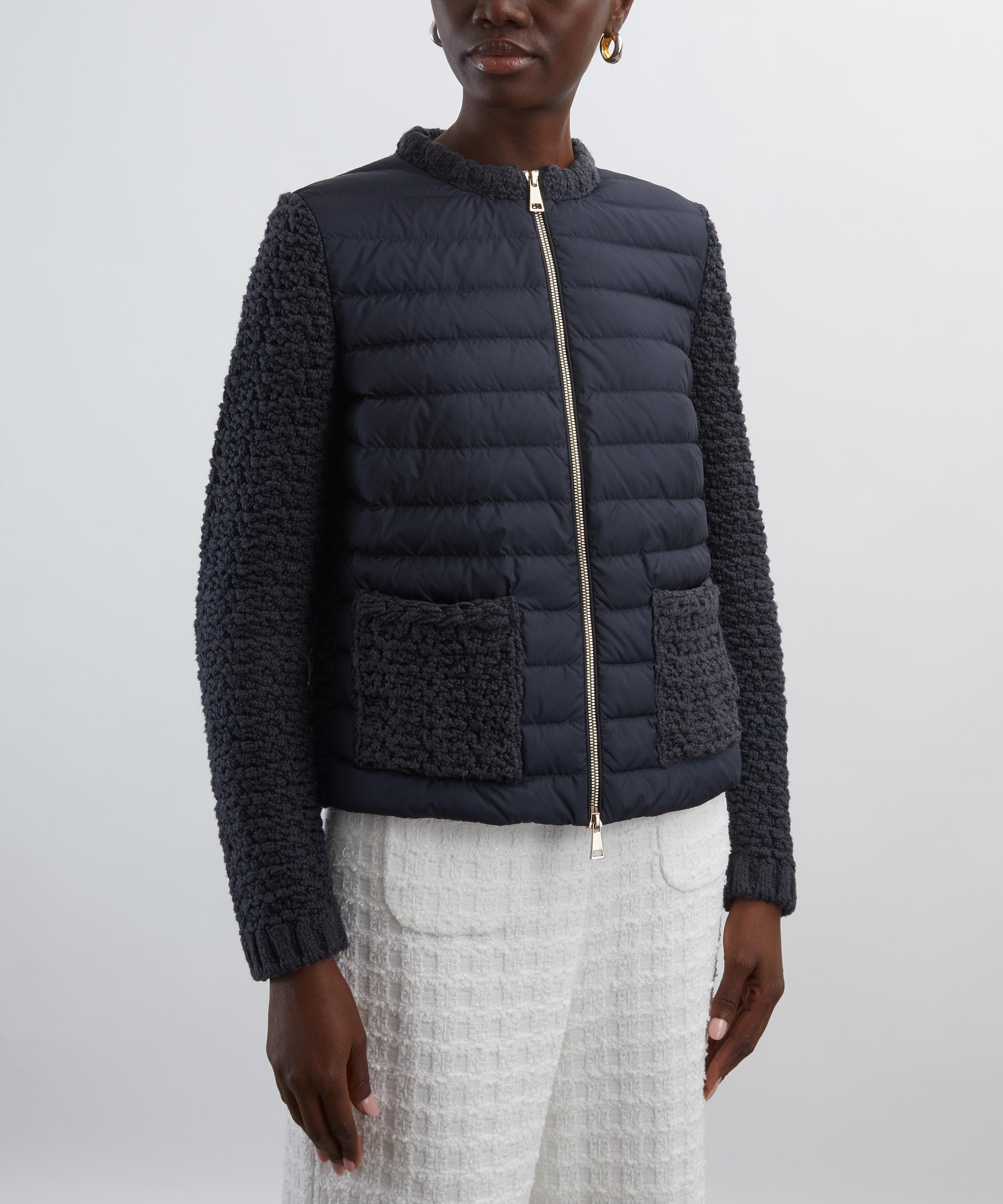 Padded Knitted Cardigan - 3