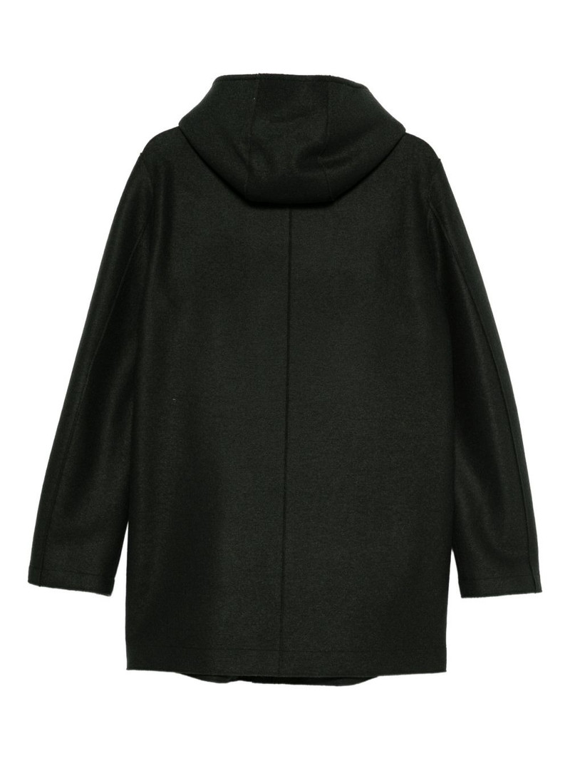 Harris Wharf London hooded parka outlook