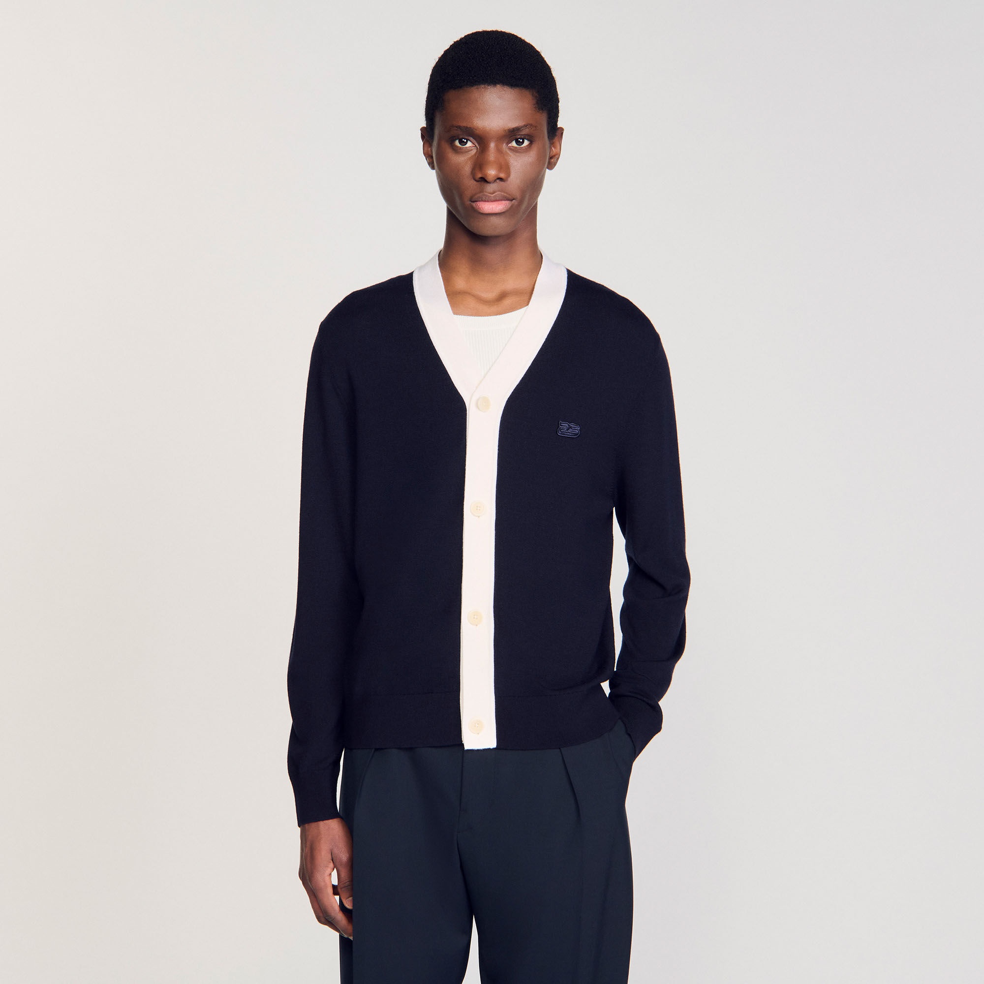 CARDIGAN WITH PATCHES - 4