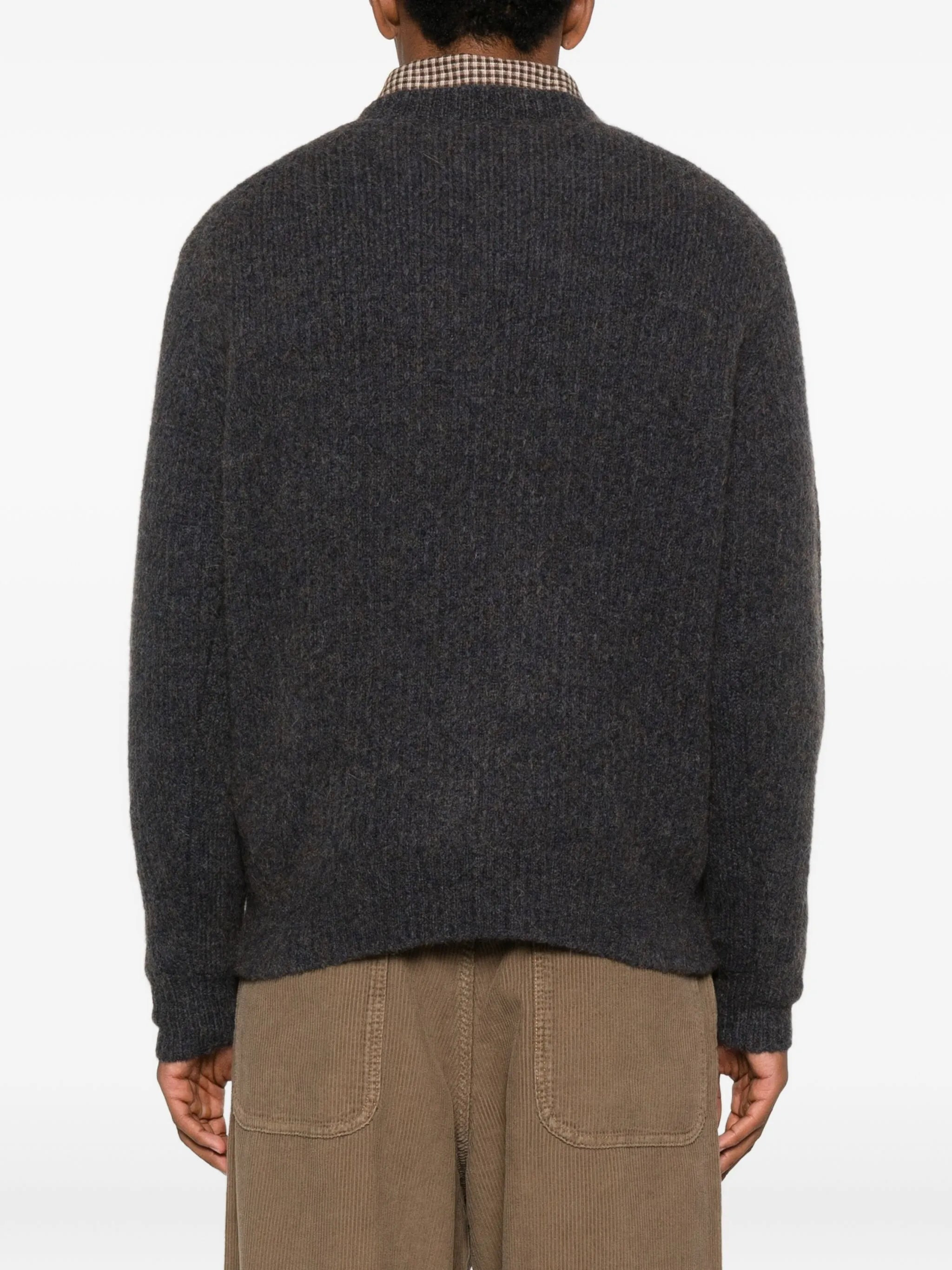 Sunflower Ribbed Crew-neck Sweater - 5