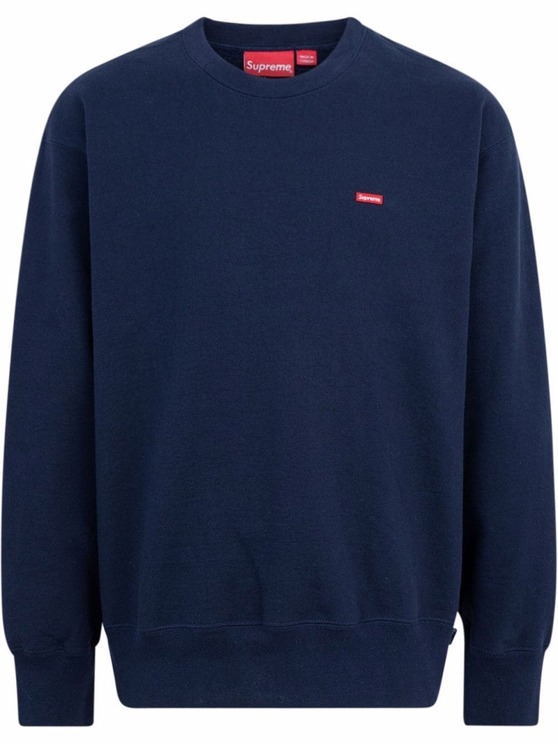 small box logo crewneck sweatshirt 1