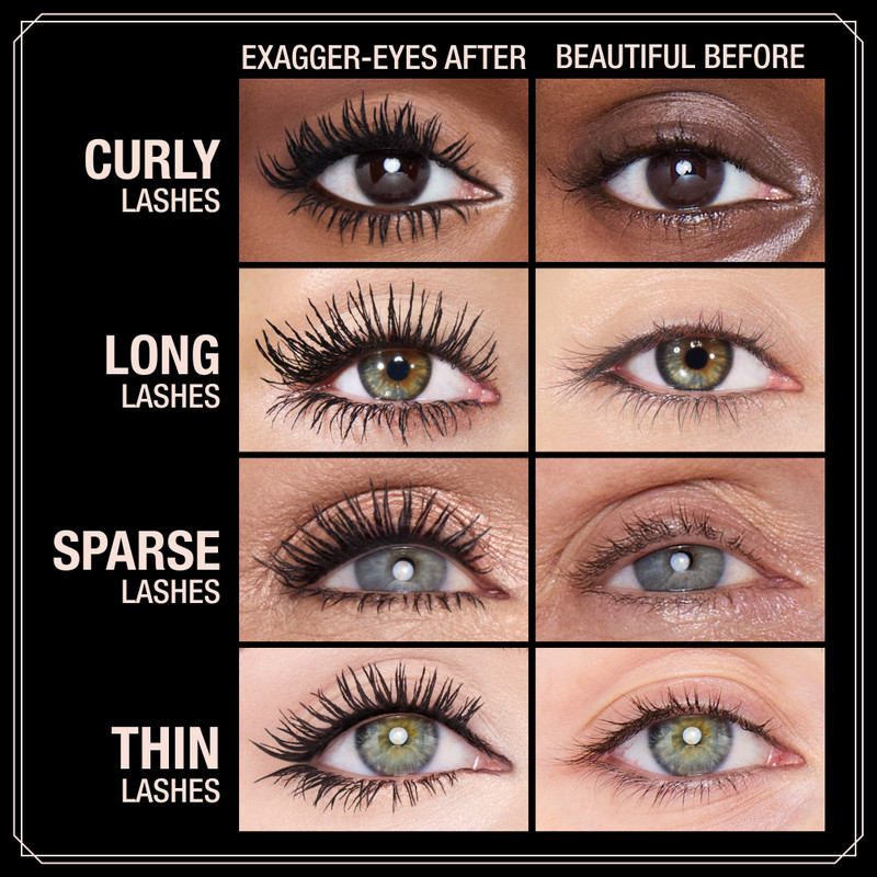 EXAGGER-EYES VOLUME MASCARA FULL-SIZE + TRAVEL-SIZE DUO FULL SIZE + FREE TRAVEL SIZE 3