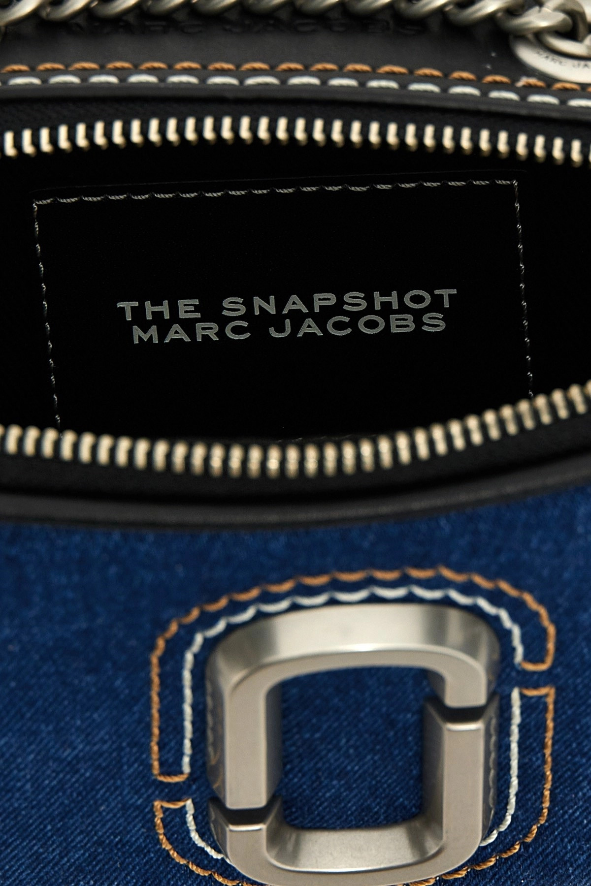 'The Denim Chain Snapshot' crossbody bag - 5