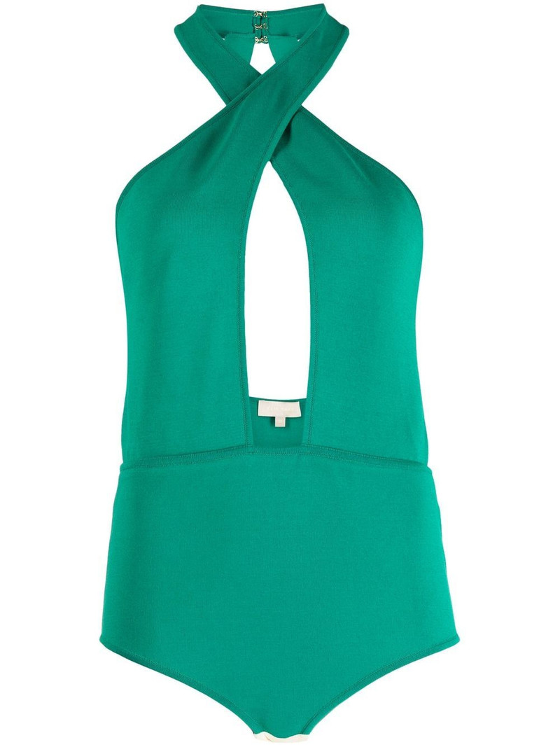 halter keyhole body suit 1